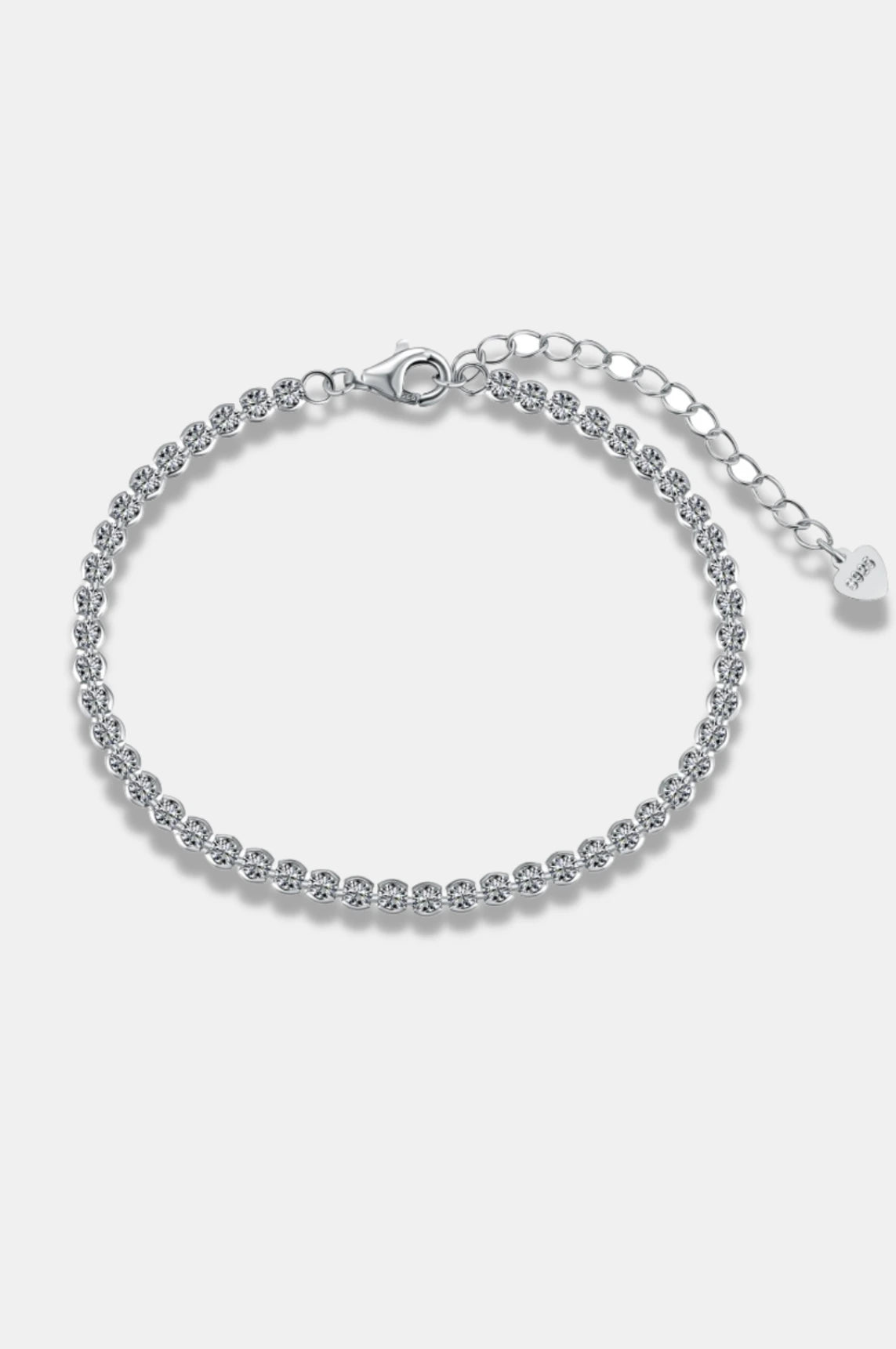 Cannes Bracelet - Round Diamond Tennis Bracelet - 925 Sterling Silver - Tennis Bracelet - Zirconia Diamonds - Timeless Elegance - Luxury Jewelry - Glamorous Accessory - Versatile Elegance - Ideal Gift - Cherished Keepsake - La Lueure