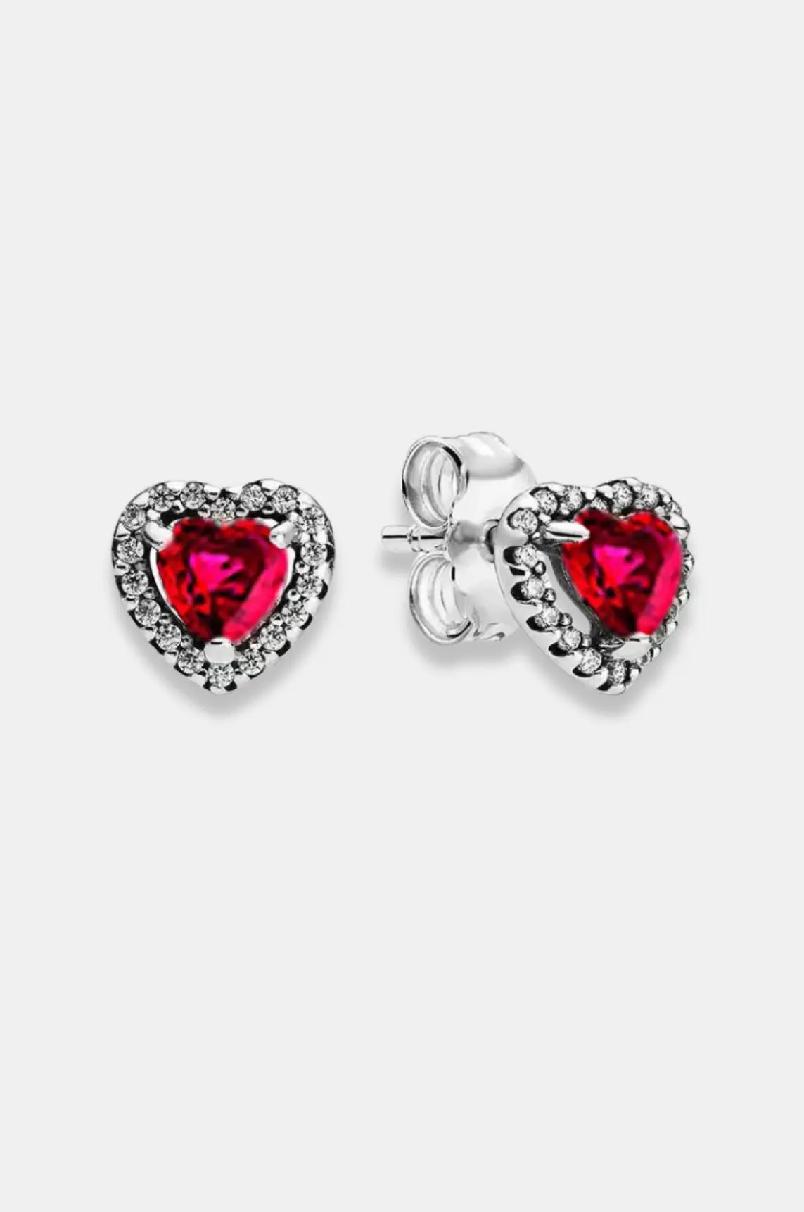 Sweetheart Earrings, 925 Sterling Silver Earrings, Heart Shaped Earrings, Zirconia Diamond Earrings, Elegant Jewelry, Love Inspired Jewelry, Gift Jewelry, Romantic Earrings, La Lueure