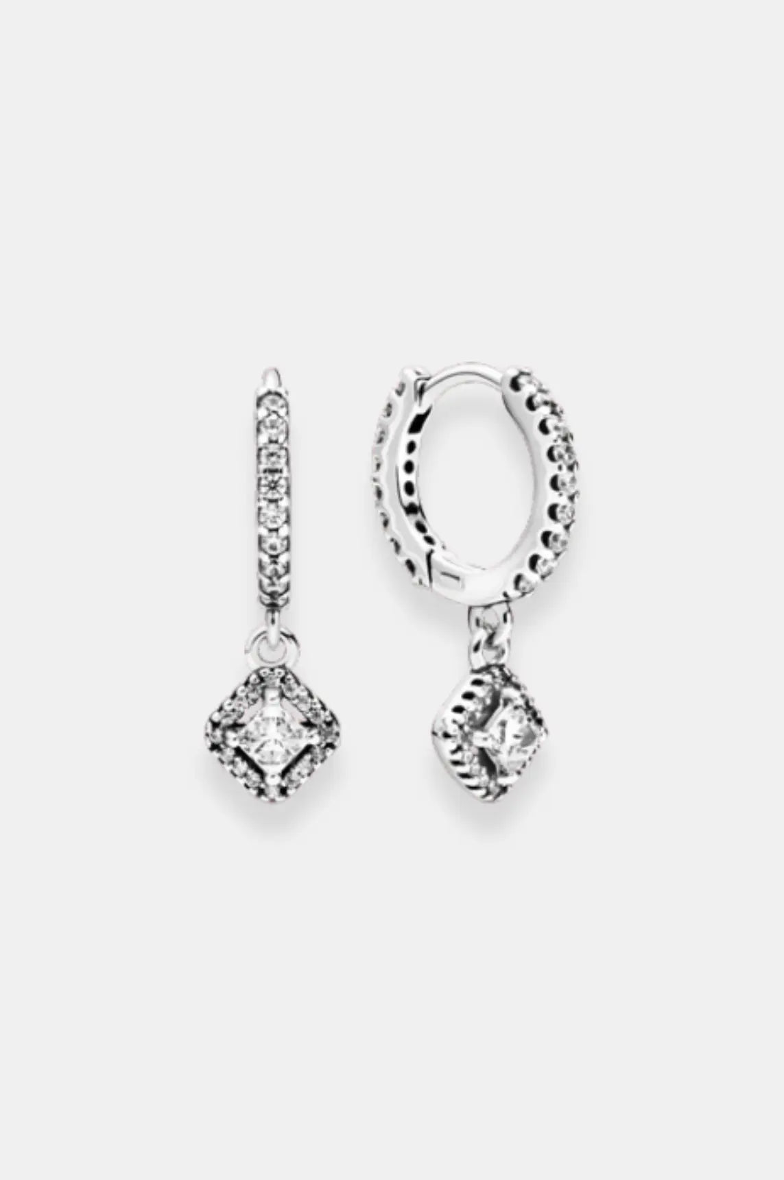 Diamond Drop Earrings - La Lueure